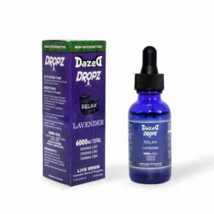 Dazed8 Dropz THC CBD CBG CBD Oil Tinctures