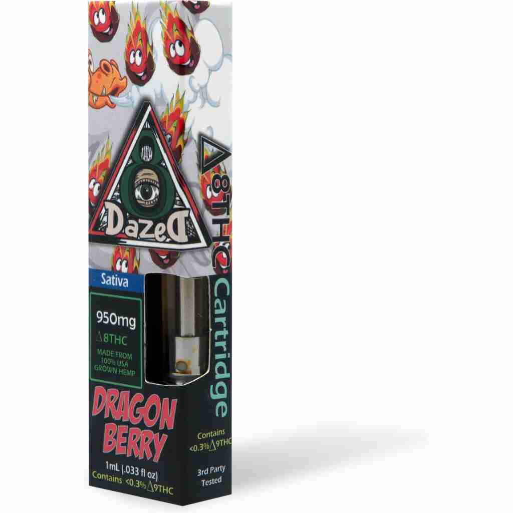 DazeD8 Dragon Berry Delta 8 Cart