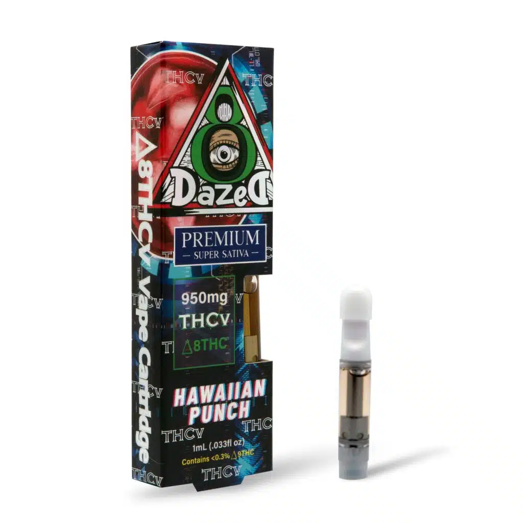 DazeD8 Hawaiian Punch Delta 8 THCV Cartridge (1g)