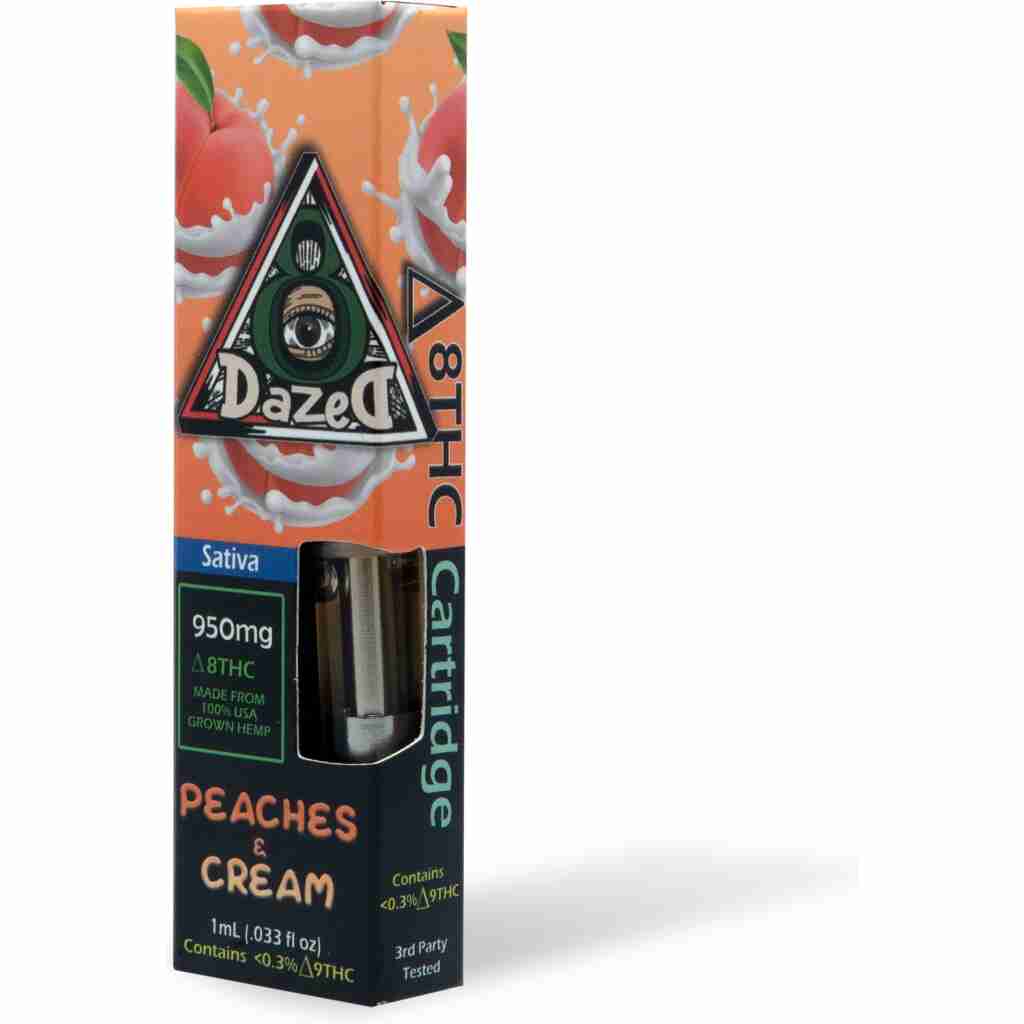 DazeD8 Peaches & Cream Delta 8 Cart