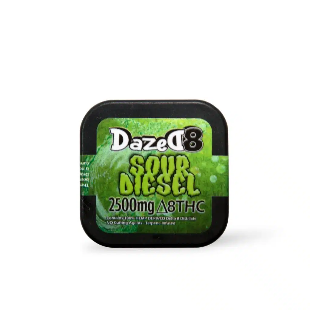 DazeD8 Sour Diesel Delta 8 Dab Wax 2.5g