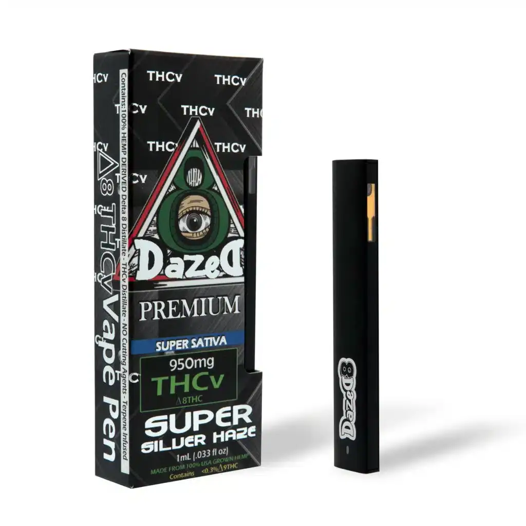 DazeD8 Super Silver Haze Delta 8 THCV Disposable (1g)
