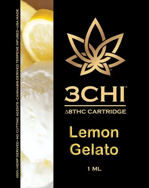products 3chi cartridges lemon gelato cdt 1g delta 8 cartridge 28912337354958