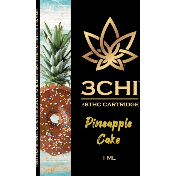 products 3chi cartridges pineapple cake cdt 1g delta 8 cartridge 28956599025870