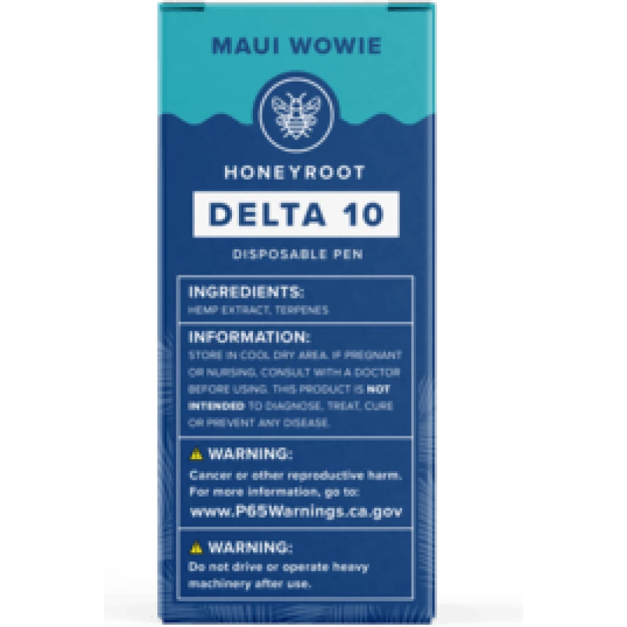 products honey root disposables maui wowie 1g delta 10 cartridge 28950598090958