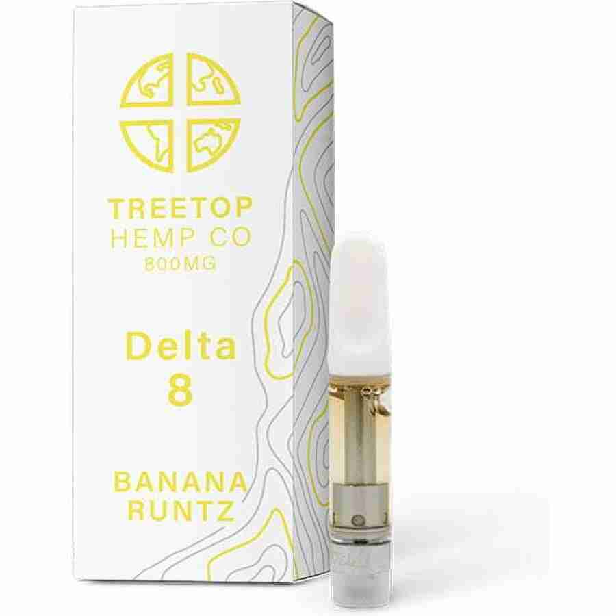 products treetop hemp co cartridges banana runtz 1g delta 8 cartridge 28918810575054