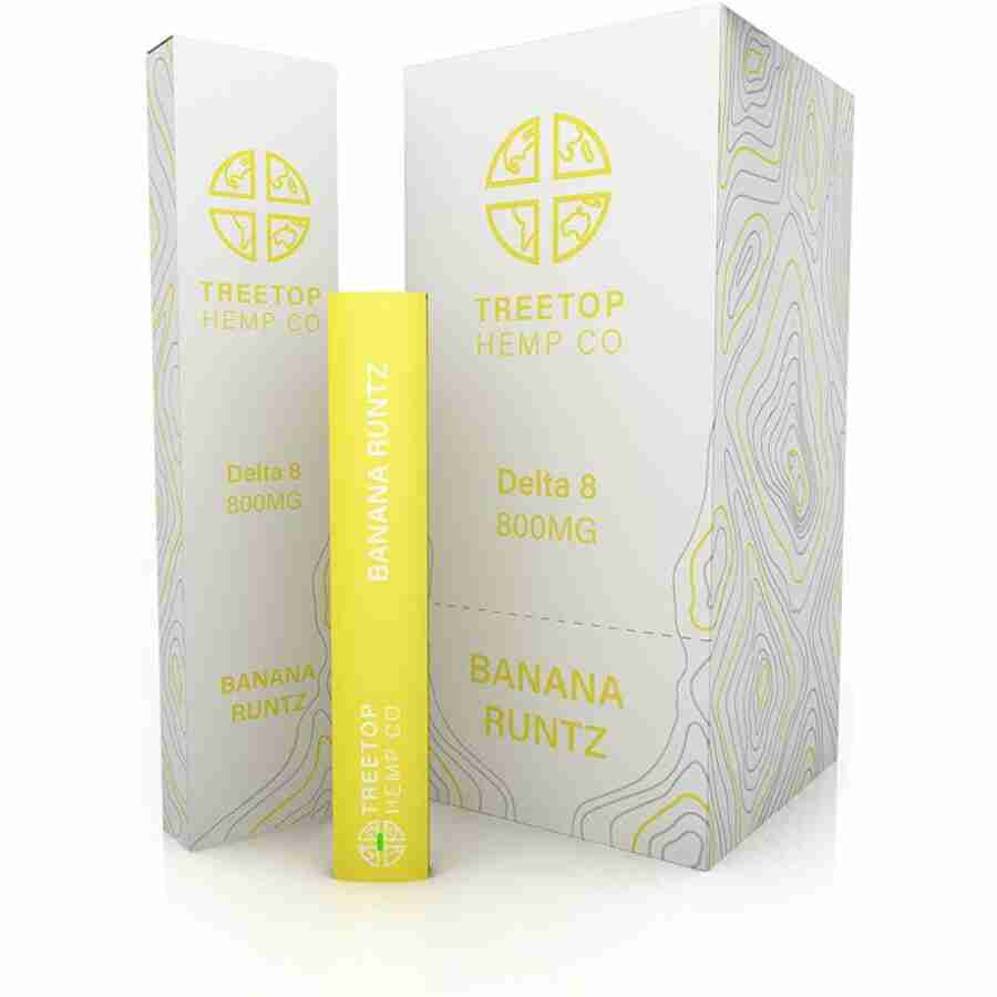 products treetop hemp co disposables banana runtz 1g delta 8 disposable 28918852452558