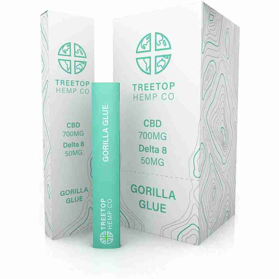products treetop hemp co disposables gorilla glue 1g cbd delta 8 disposable 28918871294158