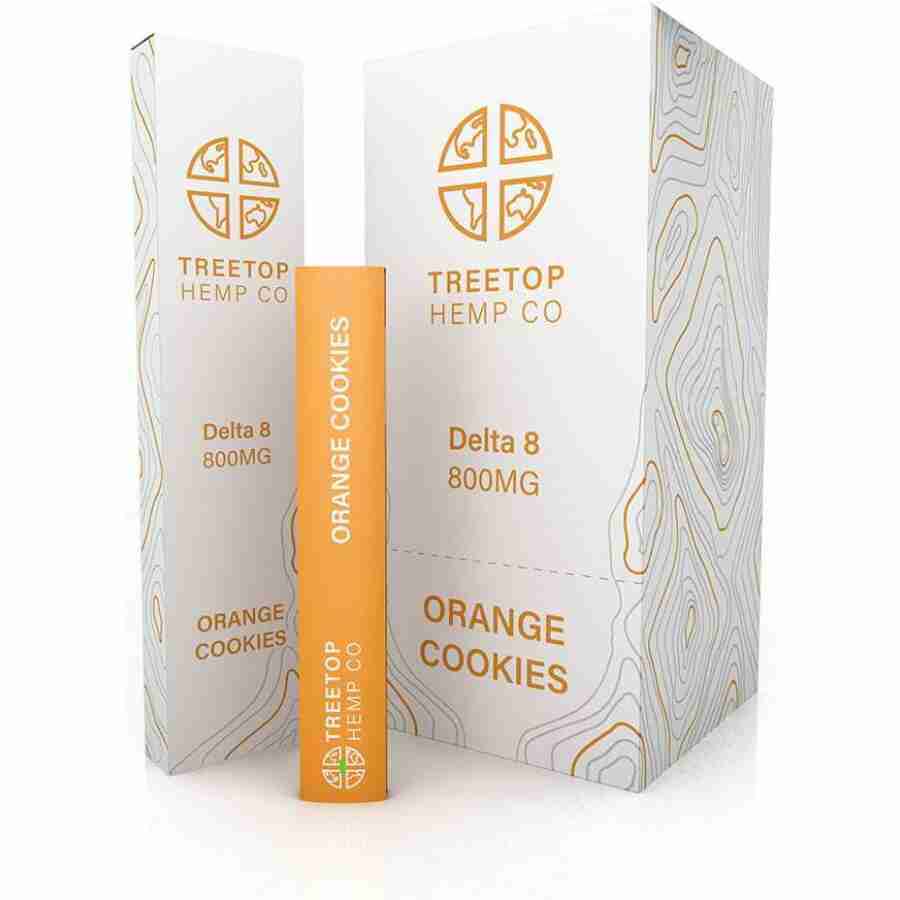 products treetop hemp co disposables orange cookies 1g delta 8 disposable 28918866804942