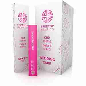 products treetop hemp co disposables wedding cake 1g cbd delta 8 disposable 28918898884814