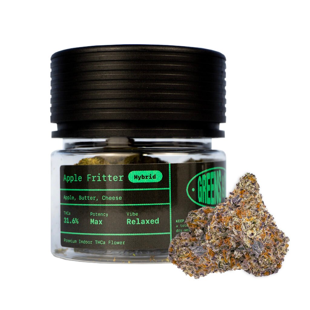 Apple Fritter THCa Flower by Greens & Co. 1g