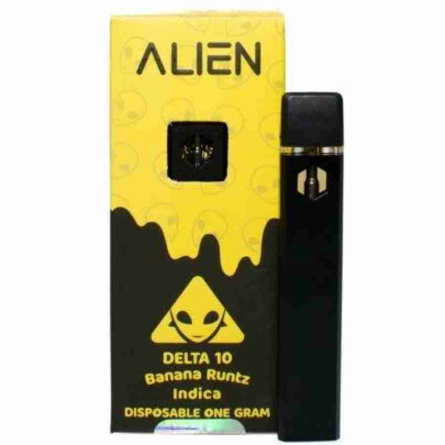 products alien disposables alien banana runtz 1g delta 10 disposable 29324719882446