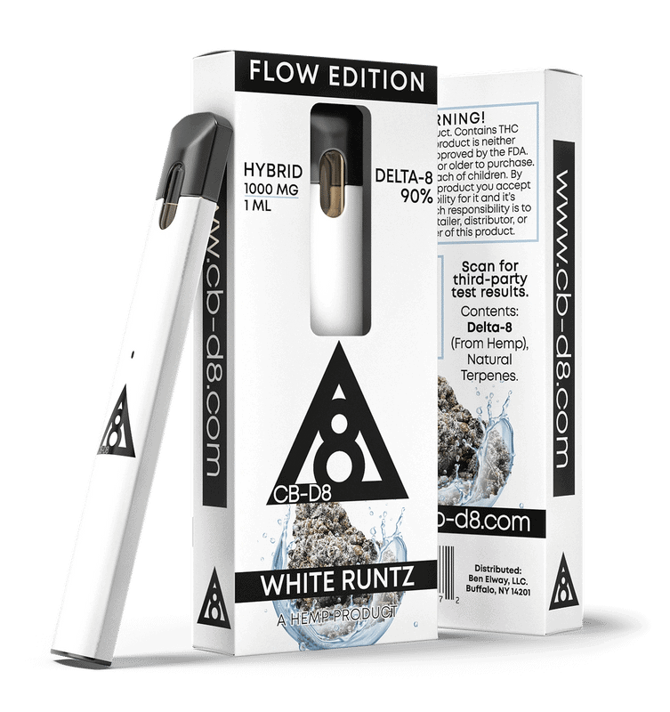 CBD8 White Runtz 1g Delta 8 Disposable