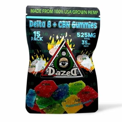 dazed8 edible cdn gummies 15mg