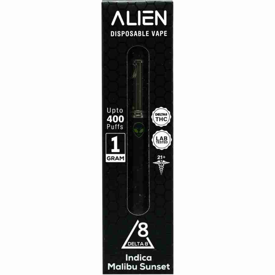 products alien disposables alien malibu sunset 1g delta 8 disposable 29329850466510 scaled