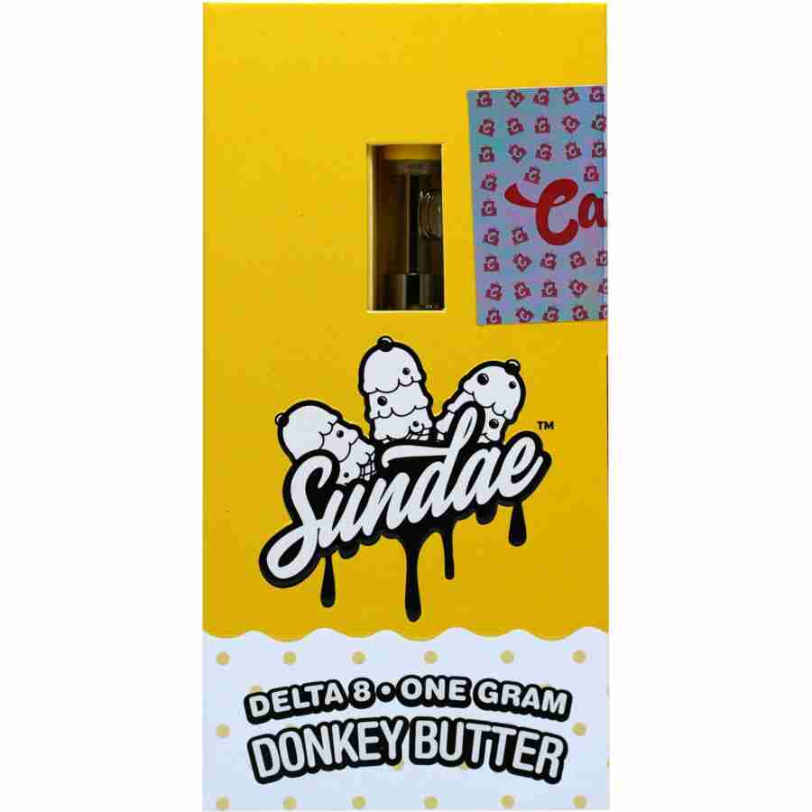 products cake disposables cake sundae donkey butter 1g delta 8 disposable 29329819140302 scaled