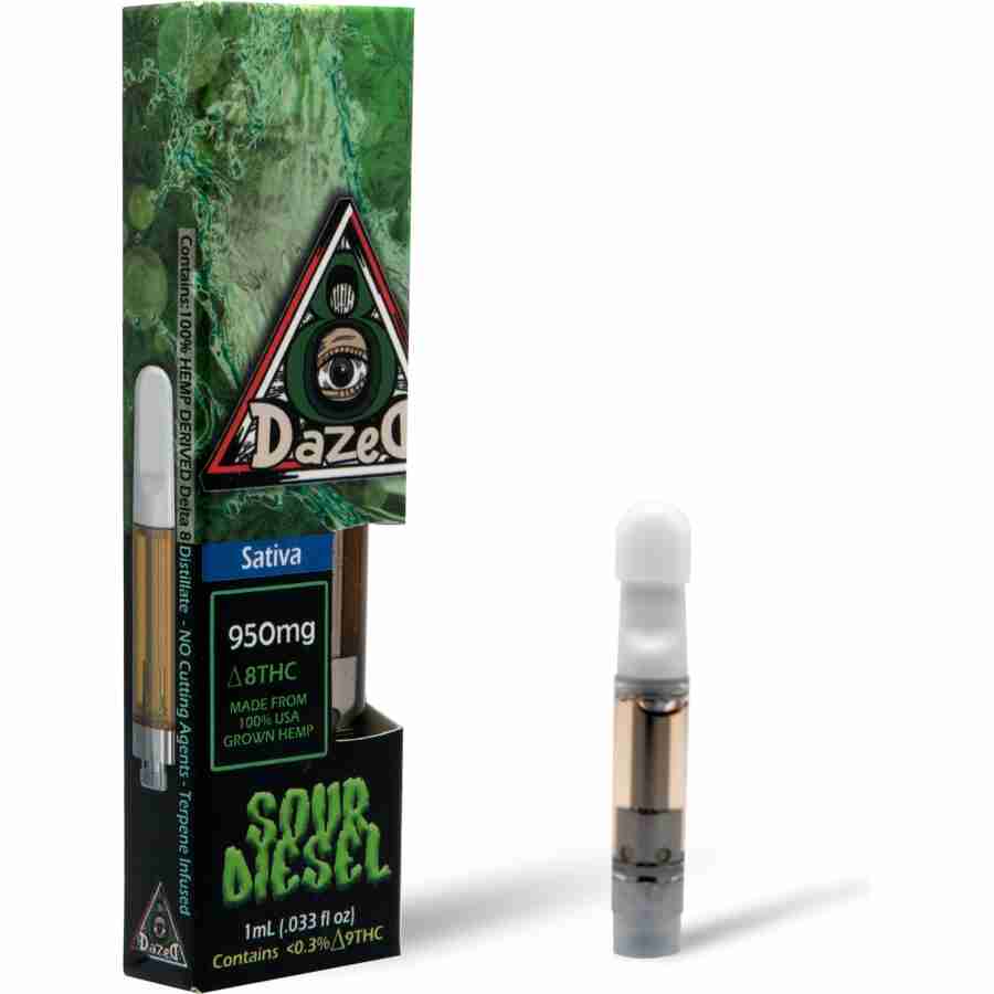 products dazed8 cartridges dazed8 sour diesel 1g delta 8 cartridge 29519150940366