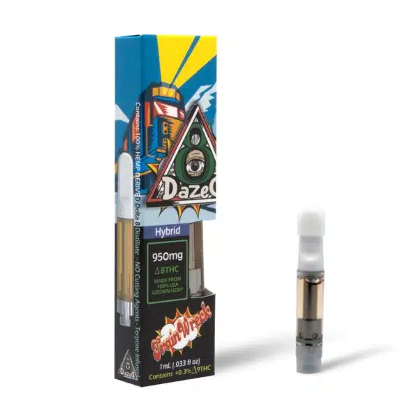 products dazed8 cartridges dazed8 trainwreck delta 8 cartridge 1g 29519275393230