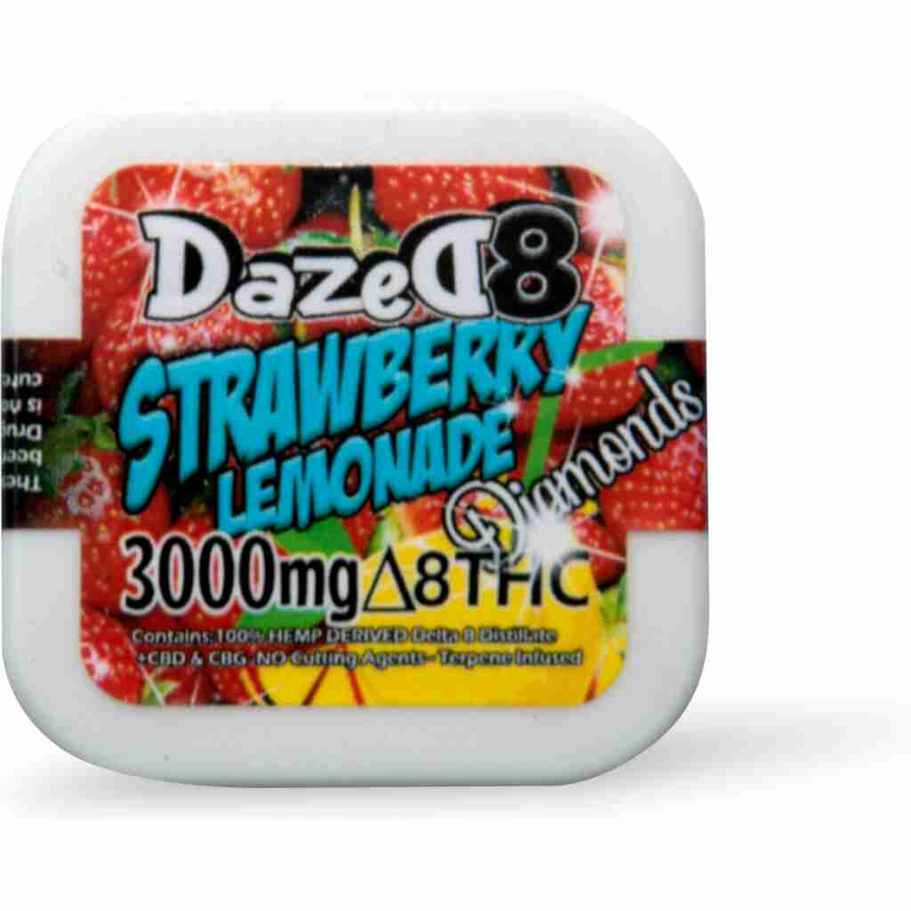 products dazed8 dabs dazed8 strawberry lemonade delta 8 diamond dab 3g 29519297052878