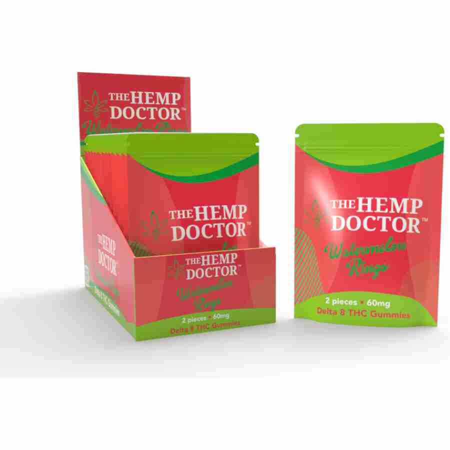 products hemp doctor watermelon rings 60mg gummies 2pc 29649688920270