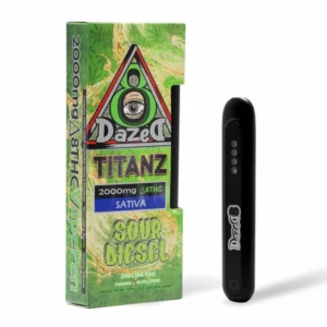 DazeD8 Sour Diesel Delta 8 Disposable (2g)