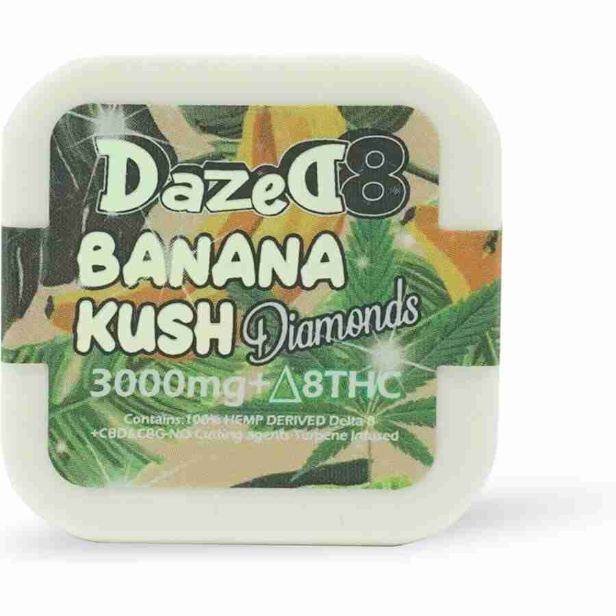 products dazed8 banana kush delta 8 diamond dab 3g 30022197543118