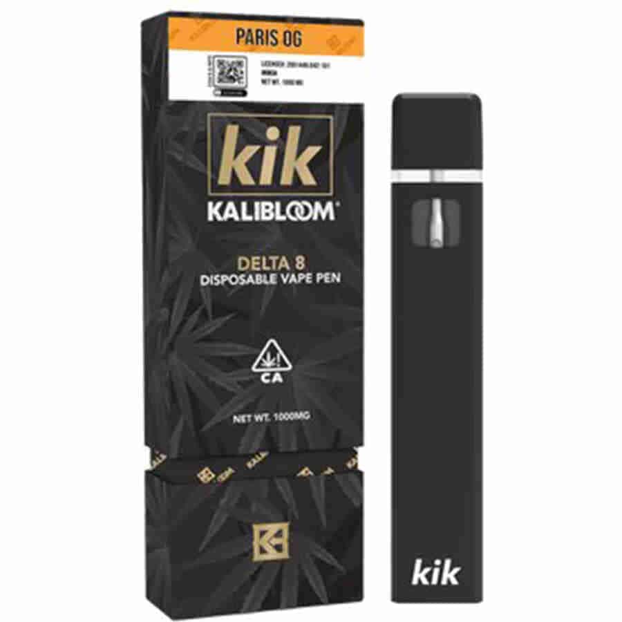 Kalibloom Kik Paris OG Delta 8 Disposable Vape Pen (1g)