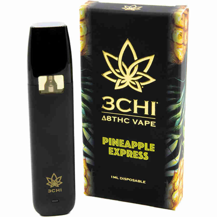 LordVaperPens 3Chi Delta 8 Pineapple Express Disposable 1g Box