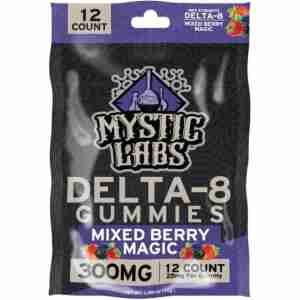 mystic labs 12ct gummies mixed berry front 2105 1