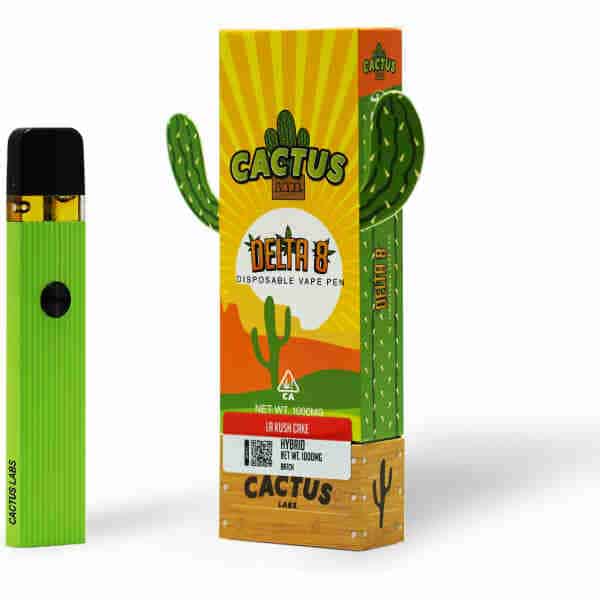 Cactus Labs La Kush Cake Delta 8 Disposable (1g)