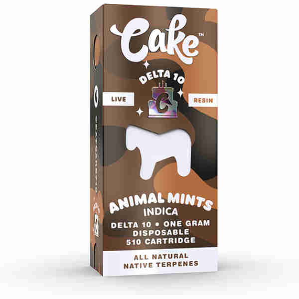 cake live resin delta 10 cartridge animal mints
