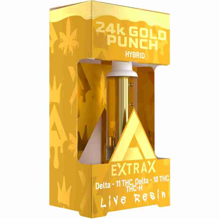 24k gold punch delta 11 thc cartridge 2g