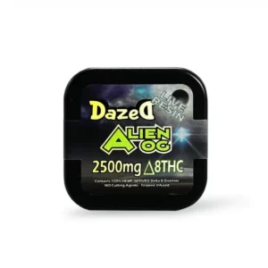 DazeD8 Alien OG Live Resin Delta 8 Dabs (2.5g)