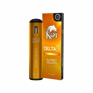 Koi Sunset Gelato Delta 8 Disposable Vape Bar (1g)