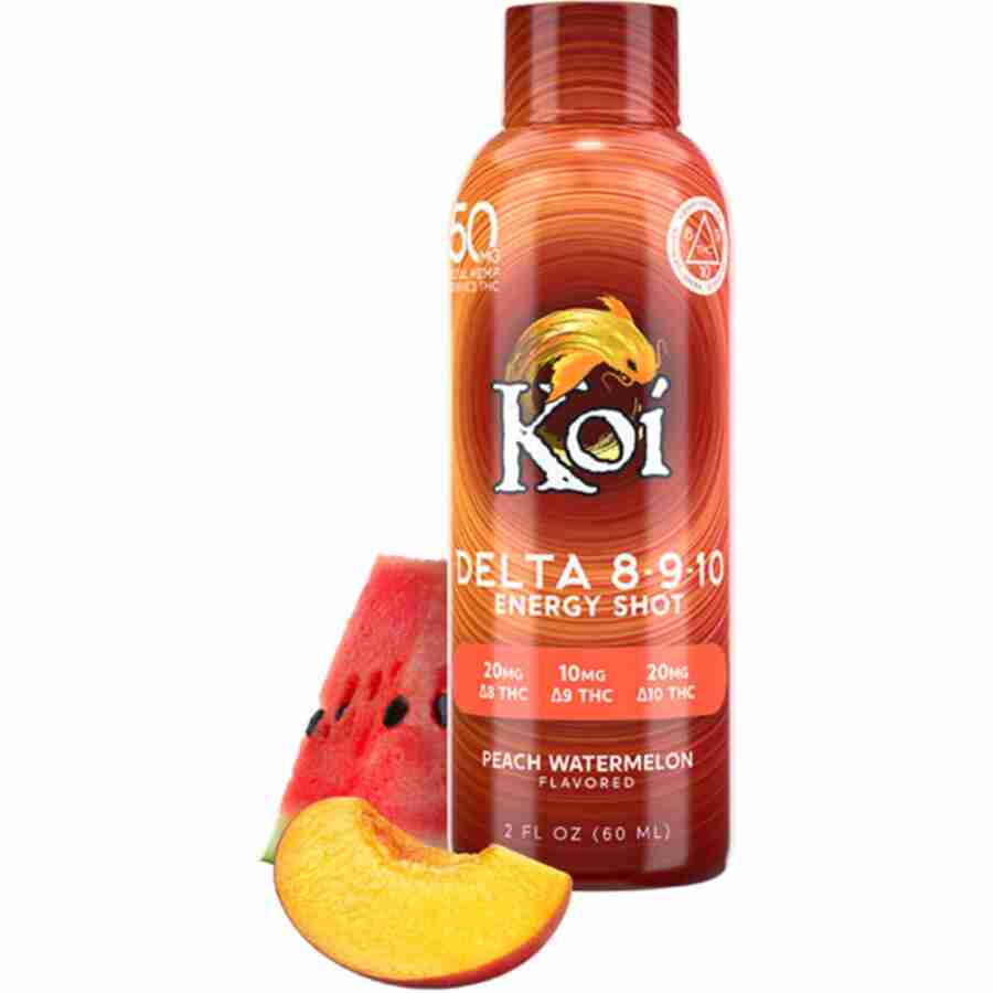 Koi Energy Shots Peach Watermelon min