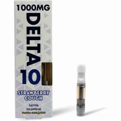 CannaXtra Strawberry Cough Delta 10 Cartridge 1g