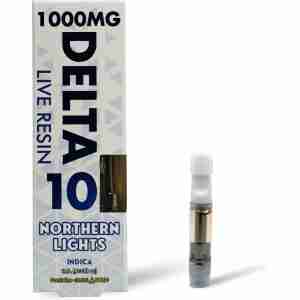 CannaXtra Northern Lights Live Resin Delta 10 Cartridge (1g)