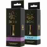 cbd focused blends vape cartridge sleep calm boxes by 3chi staggered