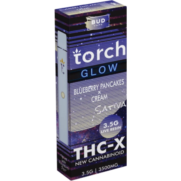 torch glow live resin 3g disposable blueberry pancakes cream