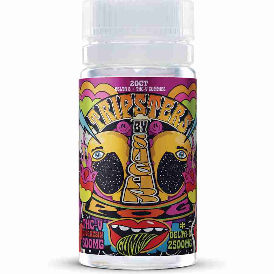 Trippy Sugar D8 THCV Gummies POG