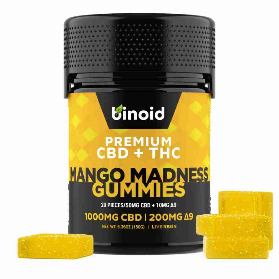 Best Delta 9 THC Gummies For Sale Legal Buy Online CBD Hemp 200mg 10mg Mango Madness Strongest Benefits 1800x1800