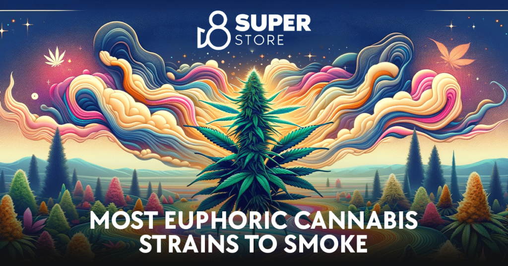 Most Euphoric Cannabis Strains 2024 – D8 Super Store