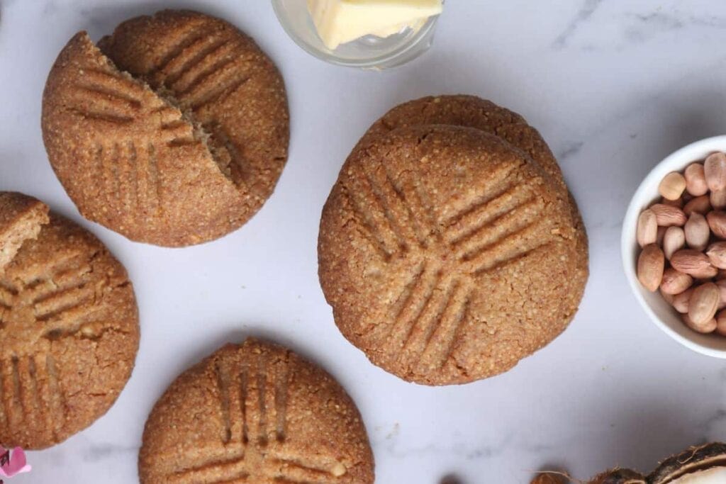 Vegan Peanut Butter Cannabis Cookies