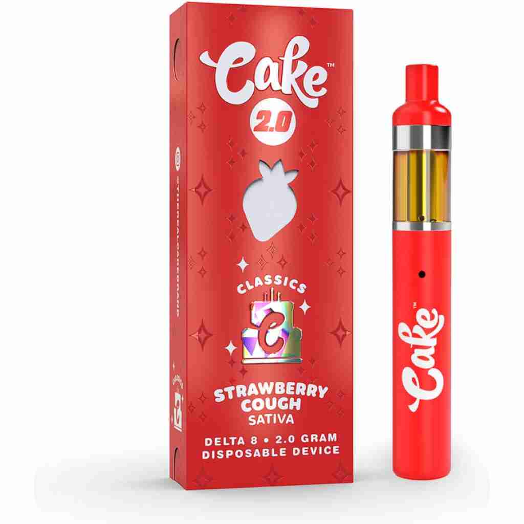 cake 2 gram d8 disposable strawberry cough min