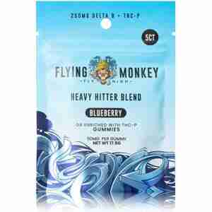 Flying Monkey Heavy Hitter Blend 50mg D8 + THCP Gummies (5pcs)