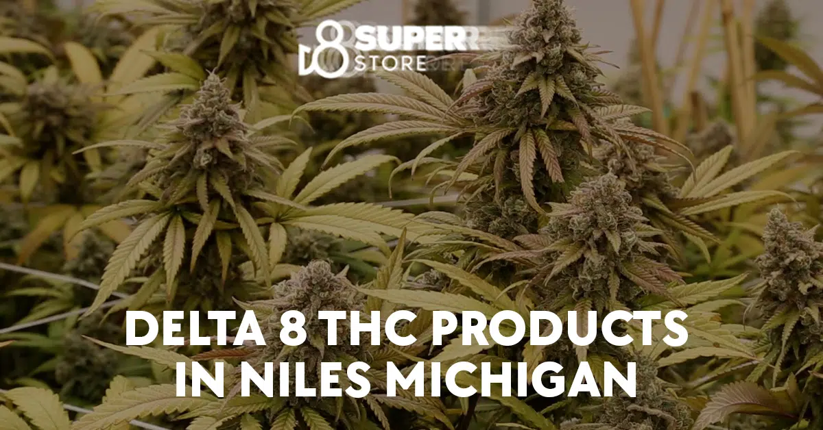 Buy Delta 8 THC products in Niles, Michigan.