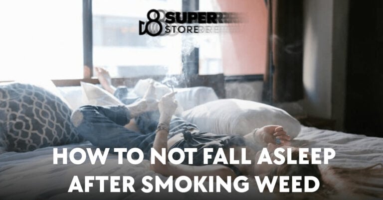 How to stay awake after smoking weed without falling asleep.