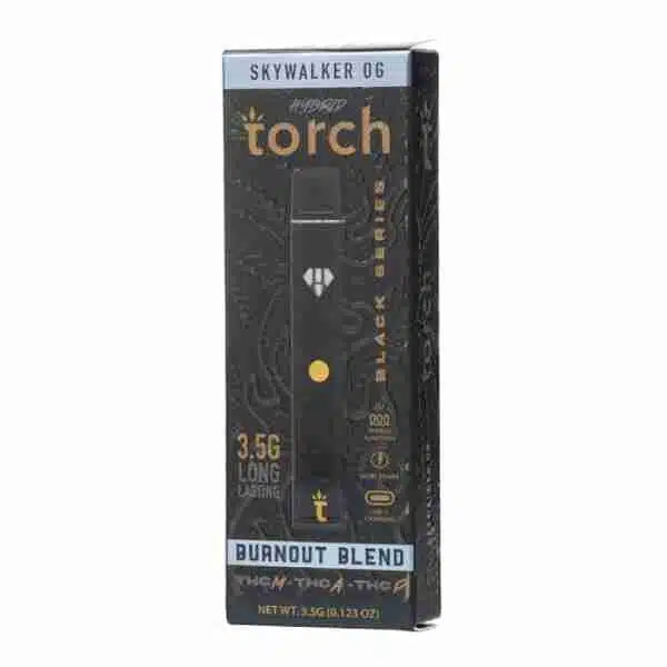 torch burnout blend black series disposable 3.5g skywalker og