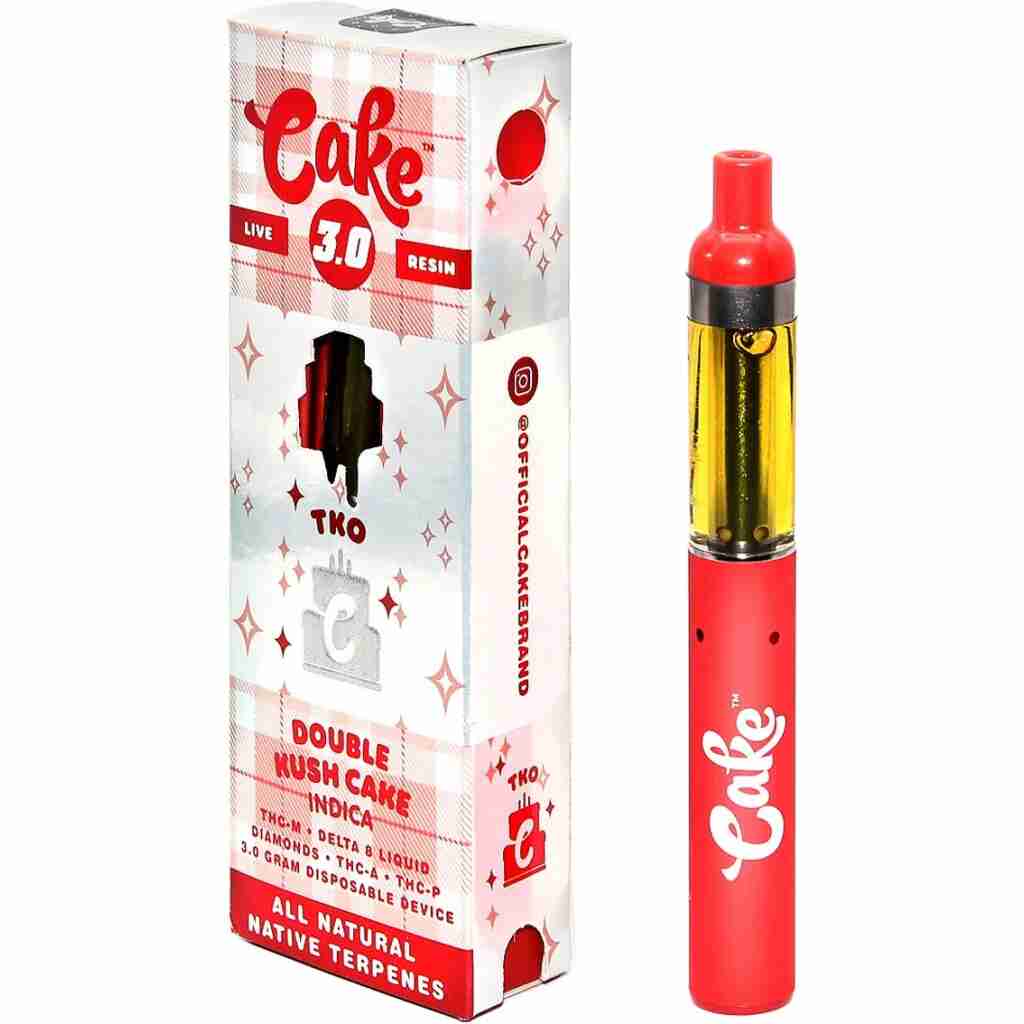 Cake TKO Disposable Vape 3 Grams double kush cake