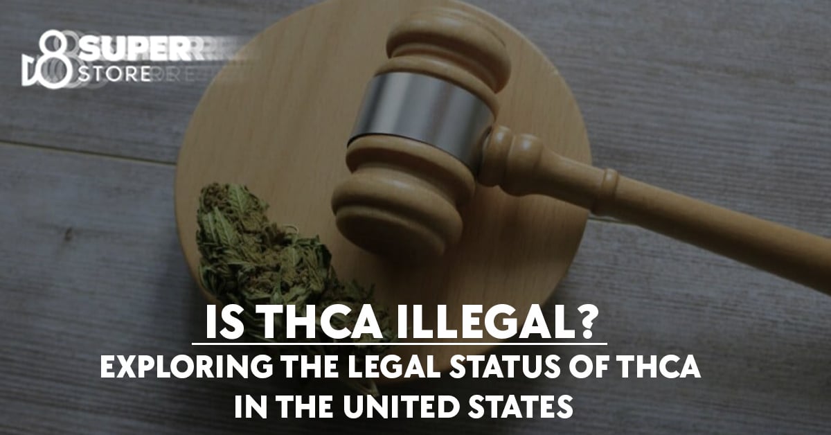 Exploring THCA's legal status in the United States.